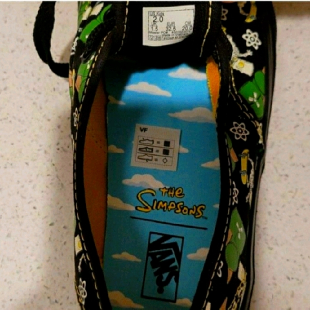 Van's Bart Simpson shoes